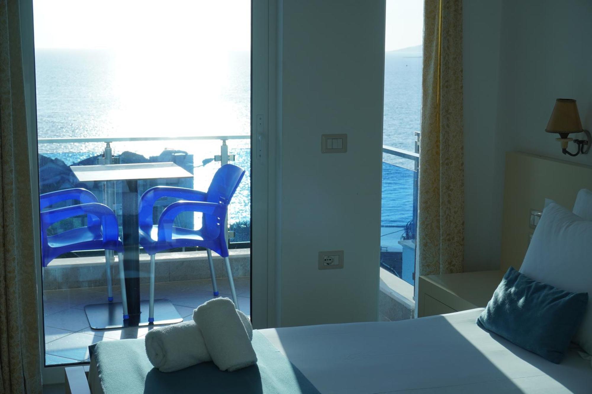 Hotel Agel Sarandë Exterior foto